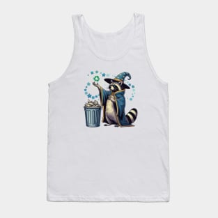 Raccoon Recycling Trash Tank Top